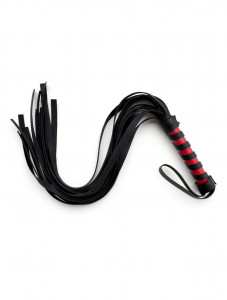 Mini flogger 45cm black/red