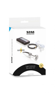 ZENN - SUPER AUTOMATIC EJACULATION SET BUTT PLUG BOLT