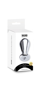 ZENN - BIG ALUMINIUM ALLOY BUTTPLUG 11CM