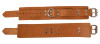  Leather Wrist Cuffs 