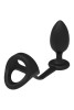  Cockstrap With Anal Plug 