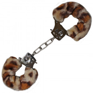 Xειροπέδες Love Cuffs Leopard Plush