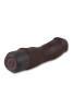  Silicone – Dr. Steve 7  Inch Vibrating Dildo Brown 