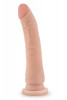 DR. SKIN PLUS 9 INCH POSABLE DILDO VANILLA