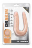 DR. SKIN SILICONE DR. DOUBLE 12 INCH DOUBLE DONG VANILLA