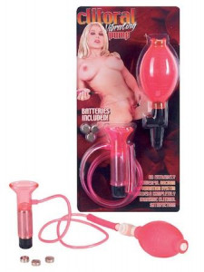 Clitoral Vibrating Pump - Pink