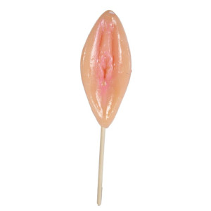 Strawberry Flavored Vagina Lollipop
