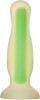  Dream Toys Radiant Soft Silicone Plug Glow in The Dark Plug - Glows in The Dark - Butt Plug in Various Sizes for Beginners and Advanced Users (Small) 
