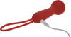 Mini Wand Julieta 10 Moduri Vibratii Puternice Silicon Rosu 10 cm