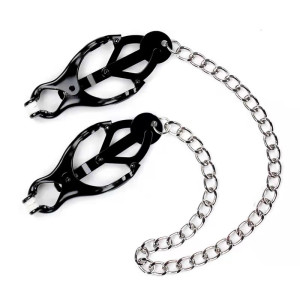 Clamp Nipples Please With Metal Chain Guilty Toys