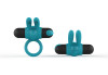 Sapphire Penis Ring, 10 Vibration Modes, Silicone USB Blue, Mokko Toys