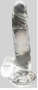 Owen Dildo, PVC, Clear, 20 cm, Mokko Toys 