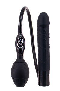 PREMIUM RANGE INFLATABLE VIBRATOR BLACK