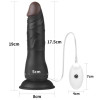 Vibrating Easy Strapon Set 7.5'' Black