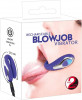 Rechargeable Blowjob Vibrator (Purple)