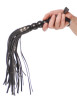 Μαστίγιο FFS Beaded Cat-o-Nine Black