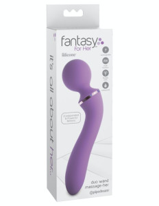 Duo Wand Massage-Her Purple