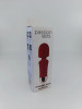 Mini Charming Wand Vibrator 10 Vibration Modes Silicone USB Red 12.5 cm Passion Labs