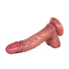 Renato Realistic Dildo with Suction Cup Premium PVC Double Layer Flesh 20.9 cm