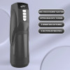 Automatic Vagina Masturbator 9 Vibration Modes, 9 Suction Modes, USB, TPE Realistic, Black, 26.5 cm