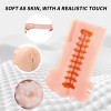 Automatic Vagina Masturbator 9 Vibration Modes, 9 Suction Modes, USB, TPE Realistic, Black, 26.5 cm