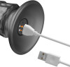 King Sized Vibrax Slider 10 Vibrating Modes, PVC, USB, Silver, 37 cm