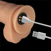 Power Basics Vibrator, 10 Vibration Modes, PVC, Flesh, 22.8 cm