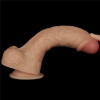 Power Basics Vibrator, 10 Vibration Modes, PVC, Flesh, 21.6 cm