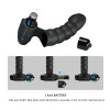 Vibrator Deget Alexander, 10 Functii Vibratii, Silicon, Negru, 13 cm