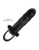 Cuper Penis Extender 10 Vibration Modes, +4 cm, TPR, Black