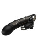 Cuper Penis Extender 10 Vibration Modes, +4 cm, TPR, Black