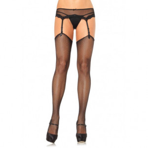 FISHNET STOCKING O/S BLK