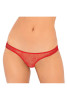  Pure Nv Crotchless Panty Red 