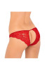  Pure Nv Crotchless Panty Red 