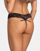 Trinise crotchless thong 