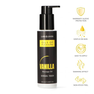 Oil Massage with Heating Effect Vanilla 120 ml