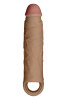  Sheath Model F 6.9 Inch Liquid Silicone Sleeve Oak 