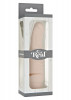 Vibrator Realist Mini Classic, 7 Moduri Vibratii, Silicon, Natural, 16.5 cm