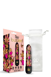 PRINTS CHARMING BUZZED 5 INCH MINI VIBE PINK KUSH