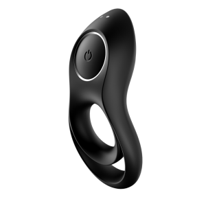 Satisfyer Legendary Duo Silicone Ring Vibrator Black