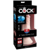 King Cock Triple Density 6'' 15cm Cock - Flesh