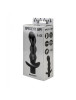 Anal plug with vibration Spice it up Naughty Black
