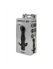 Anal plug with vibration Spice it up Teaser Black
