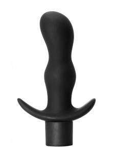 Anal plug with vibration Spice it up Teaser Black