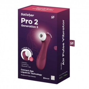 Pro 2 Generation 3 with Liquid Air wine red Bluetooth/App
