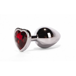 X-MEN Secret Shade Metal Butt Plug Red S