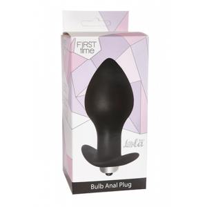 Anal Plug Bulb Anal Plug Black