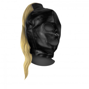XTREME - MASK WITH BLONDE PONYTAIL