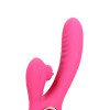 Tongue Flickering and Heating Rabbit Vibrator - Exuberant Pink
