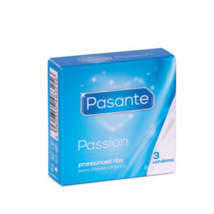 Pasante Passion Condoms – 3 Pack
